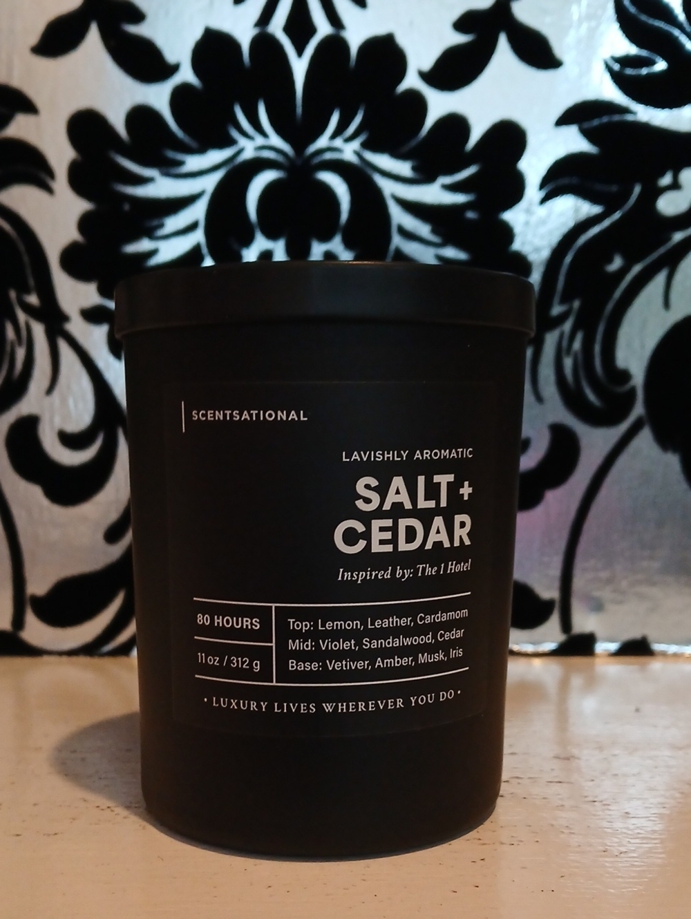 Salt + Cedar 2 Wick Candle